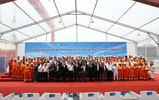Proyek Gas Terbesar RI di Kaltim Resmi Memulai Konstruksi
