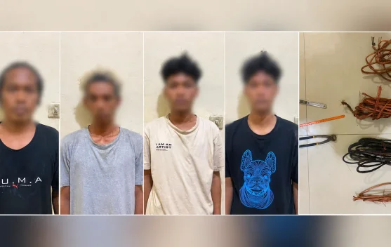 Empat Orang Diamankan Terkait Dugaan Pencurian Kabel di IKN