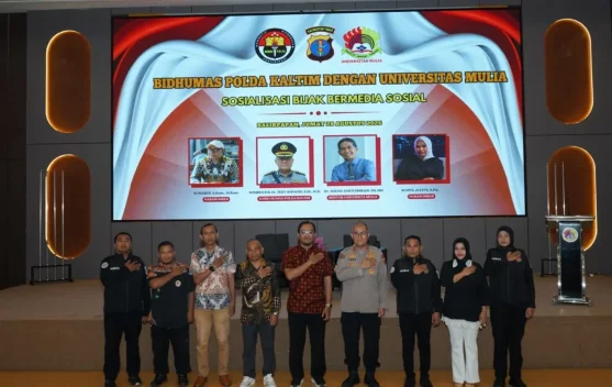Polda Kaltim Ajak Mahasiswa Bertanggung Jawab di Ruang Digital