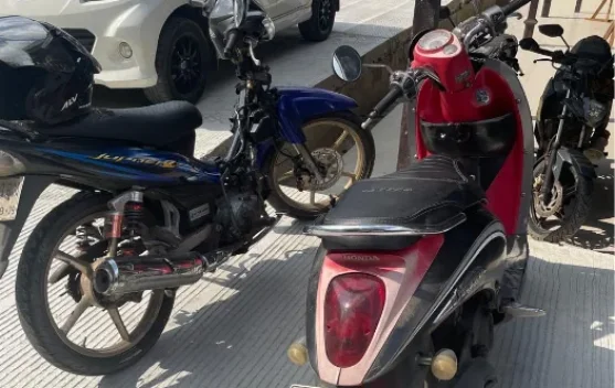 Motor Raib Tak Dikunci Stang, Tiga Pria Diamankan Polsek Sungai Pinang
