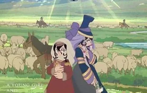 Pertama Kali di Anime Jepang? Suara Azan Buka Tenmaku no Jaadugar: A Witch in Mongolia