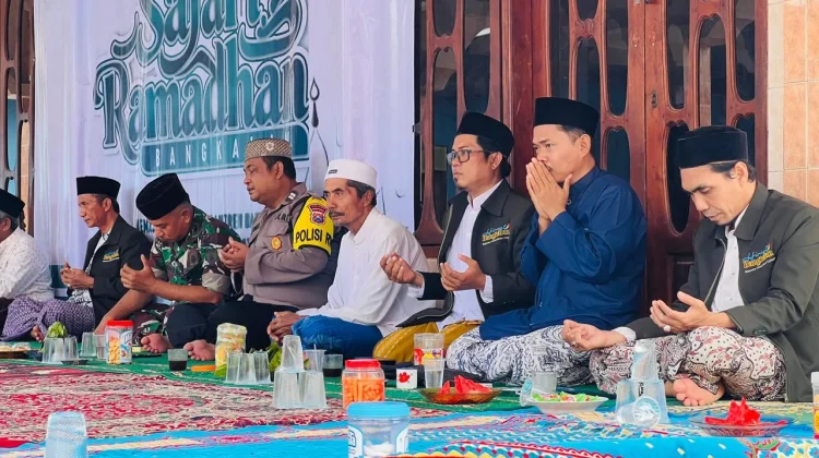 Santri Ponpes Lirboyo Laksanakan Safari Ramadan di Bangkalan