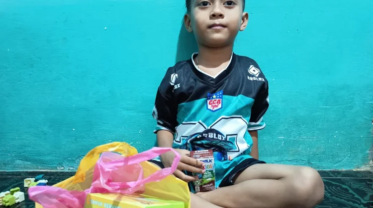 Posyandu Saroka Sumenep Distribusikan Makan Bergizi Gratis
