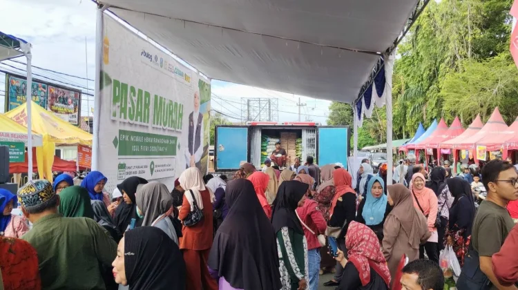 Warga Bangkalan Sambut Baik Pasar Murah Kendalikan Inflasi