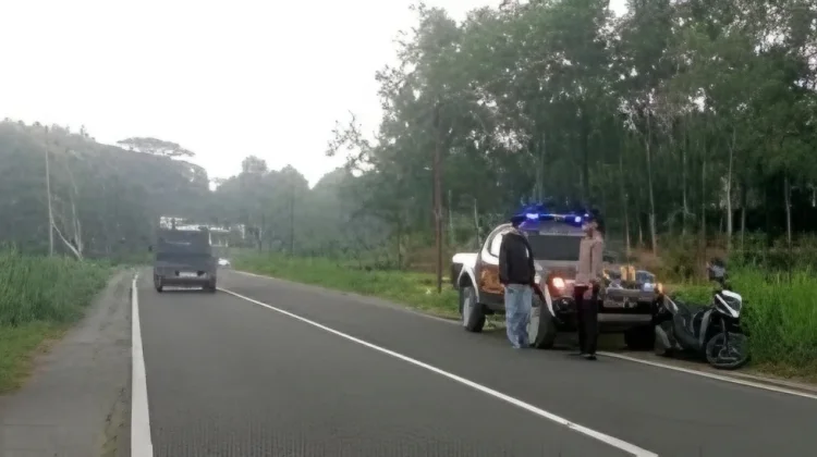 Patroli Cegah Balap Liar di Kabupaten Sampang