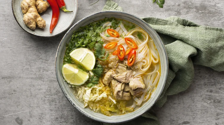 Hidangan Soto Ayam Lamongan untuk Buka Puasa