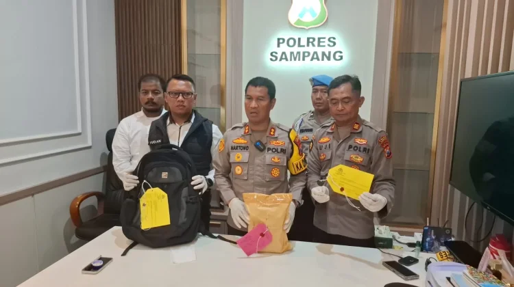 Polres Sampang Sita Tiga Kilogram Sabu