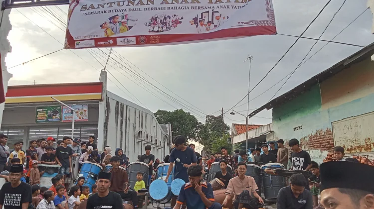 Komunitas Daul Sampang Meriahkan Donasi Anak Yatim