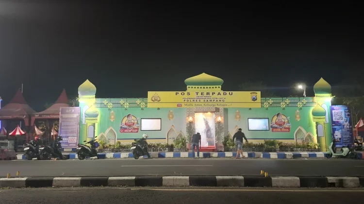 Polres Sampang Dirikan Lima Pos Pengamanan Lebaran