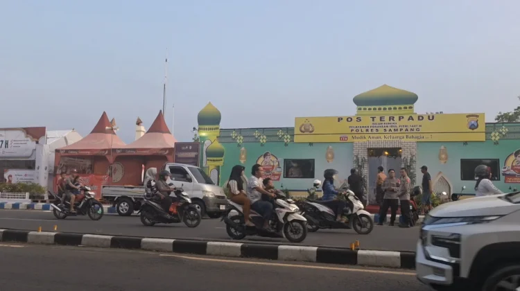 Pospam Polres Sampang Siap Layani Pemudik