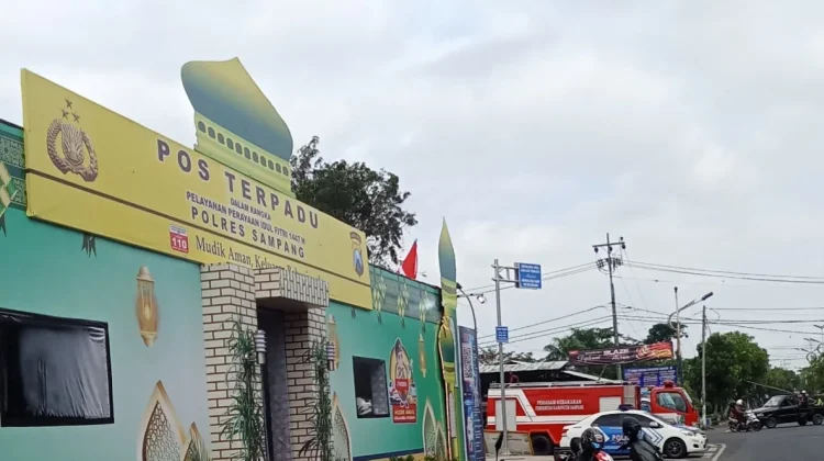 Pos Pelayanan Sampang Siap Layani Pemudik 24 Jam