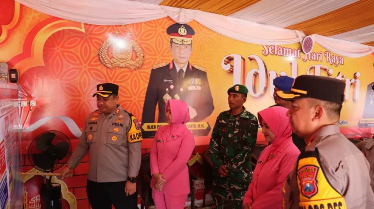 Kapolres Pamekasan Beri Motivasi Petugas Pos Pam Ops Ketupat Semeru 2026