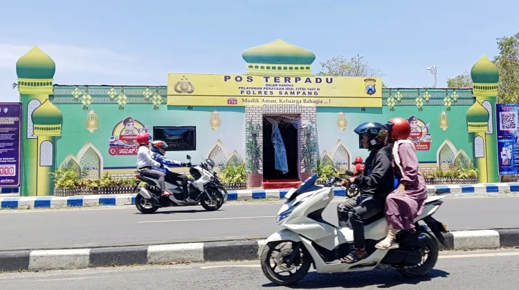 Polres Sampang Terjunkan Ratusan Personel demi Kelancaran Arus Balik