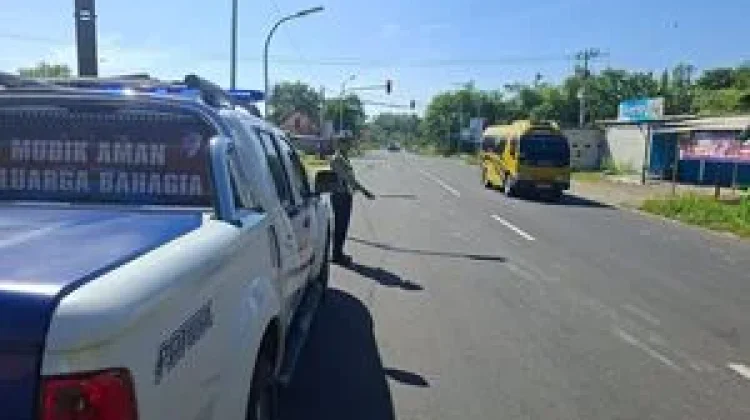 Satlantas Polres Sampang Intensifkan Patroli MQR di Jalur Rawan