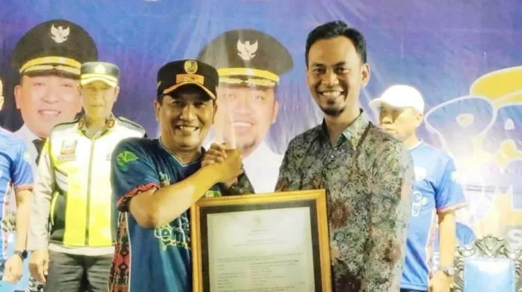Bersejarah, Penyerahan Sertifikat Hak Cipta di Parade Daul Combo Sampang
