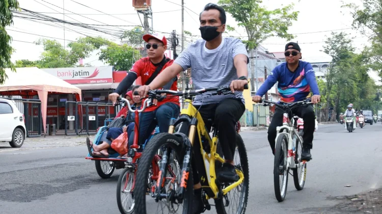 Efisiensi Energi dan Sehat, ASN Bangkalan Ngantor Naik Sepeda