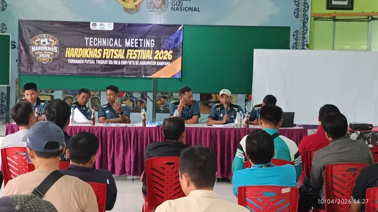 Rapat Teknis Hardiknas Futsal Festival Session 2