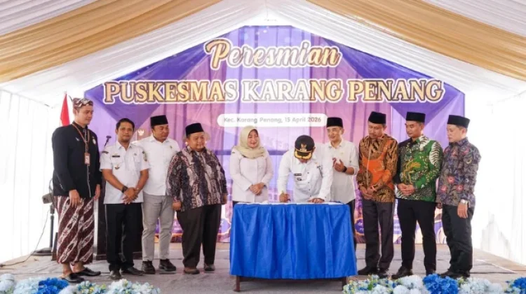Pesan Bupati Sampang di Peresmian Puskesmas Karang Penang