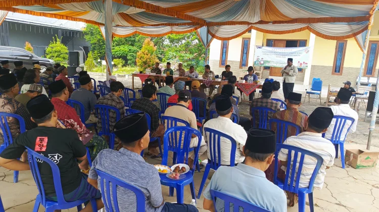 TNI Kawal Sosialisasi PTSL Warga Desa Parseh Bangkalan