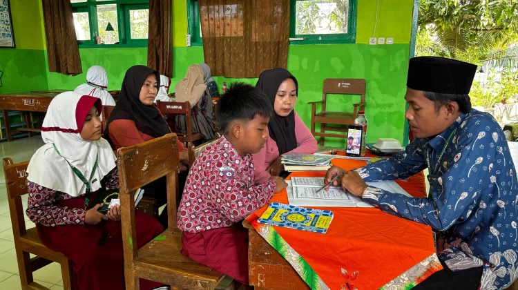 Wali Murid Ikut Dampingi Siswa MIN Sampang di Pra Munaqosyah