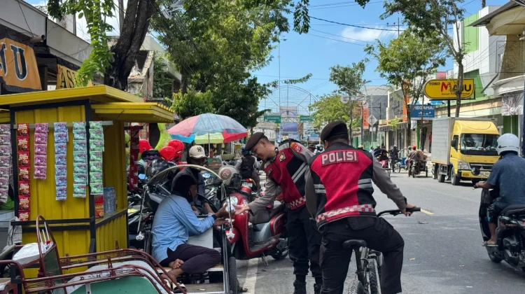 Patroli Sepeda Polisi Sampang Jaga Kamtibmas