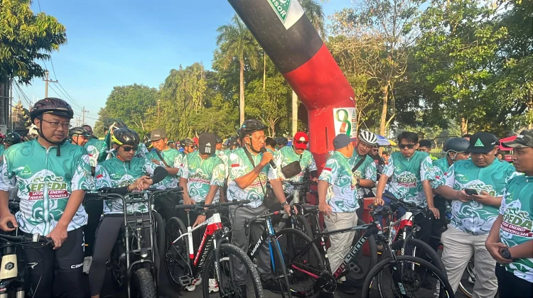 Harlah GP Ansor, Ribuan Kader Ansor Napak Tilas Bangkalan-Jombang