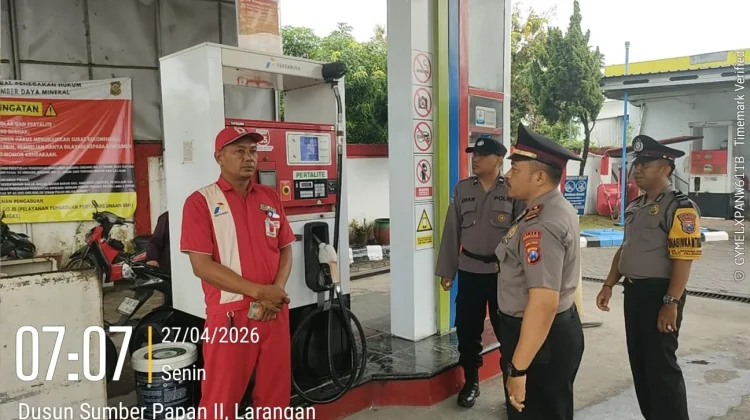Polres Pamekasan Pastikan Stok BBM Aman dan Tepat Sasaran