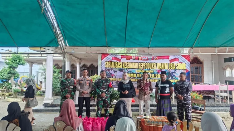 Layanan Kesehatan TMMD Bangkalan Disambut Antusias Waga