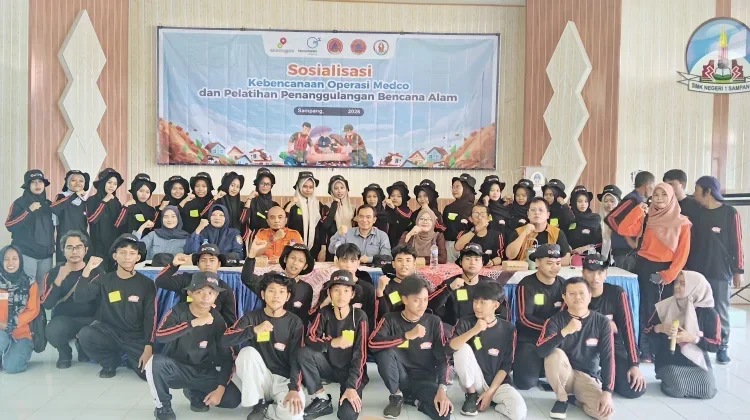 Puluhan Siswa di Sampang Dibekali Materi Tangkal Hoaks Bencana