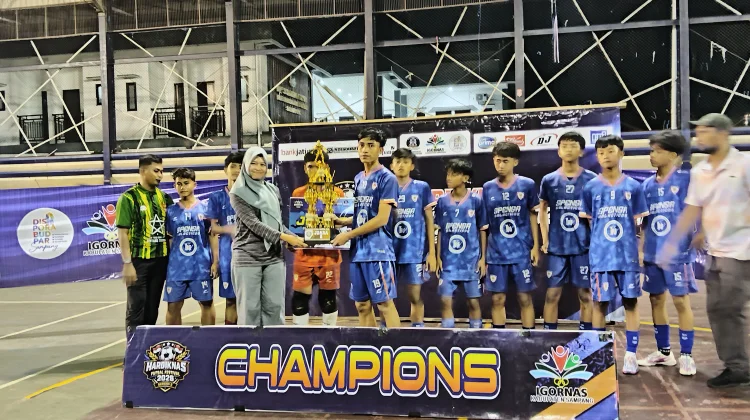 SMPN 1 Sampang B Raih Juara 3 lewat Adu Penalti Futsal Festival 2026