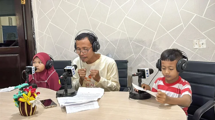 Siswa MIN Sampang Asah Bakat dan Percaya Diri di Idola Anak RRI