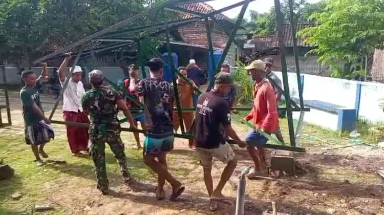 Program TMMD 128 Bangkalan Rampungkan Sumur Bor di Socah