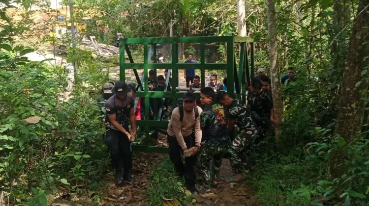 Progres Pembangunan Tandon TMMD Bangkalan Capai 50 Persen