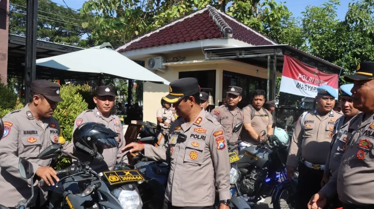 Kapolres Sampang Ingatkan Disiplin Anggota