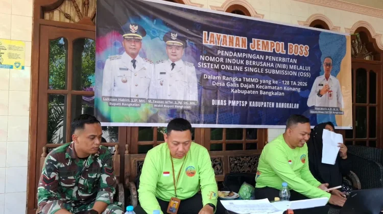 Layanan Jempol Boss TMMD Bangkalan Buka Harapan Ekonomi Desa