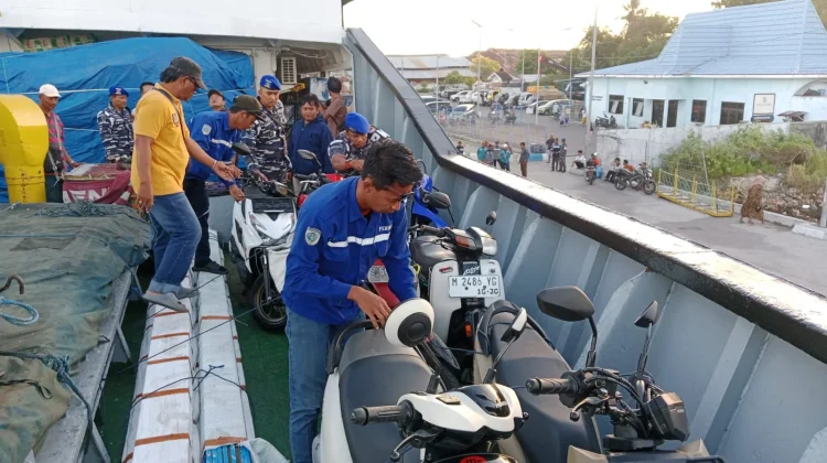 Tim SFQR Lanal Batuporon Amankan Motor tanpa Dokumen di Sumenep