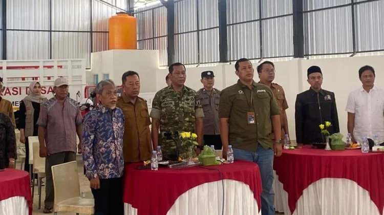 Kodim 0829/Bangkalan Ikuti Peresmian Serentak KDKMP Kuatkan Ekonomi Desa