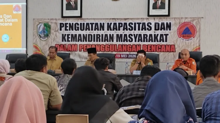Pemkab Sampang dan BPBD Jatim Perkuat Ketangguhan Bencana Komunitas Desa