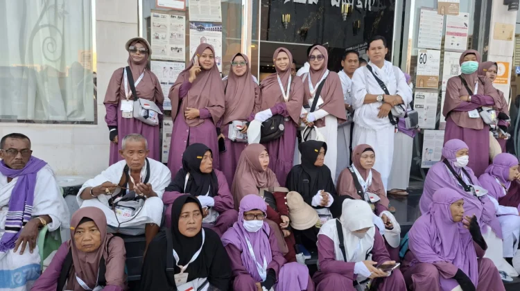Jemaah Haji Sampang Kloter 67 Tiba di Ji'ranah