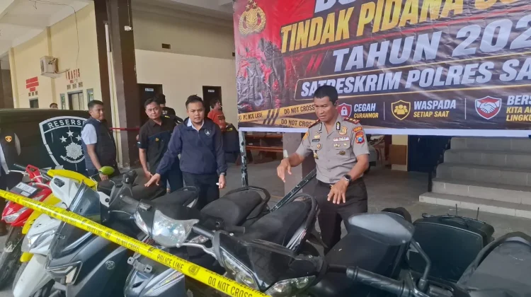 Polres Sampang Ungkap Belasan Kasus Curanmor