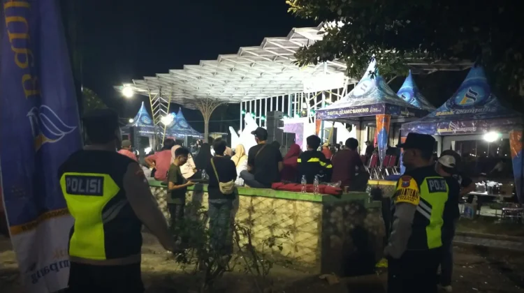 Polres Sampang Intensifkan Patroli "Blue Light" di Pusat Keramaian