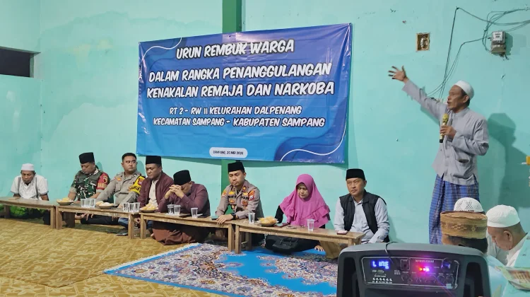 Warga Dalpenang Sampang Urun Rembuk Antisipasi Narkoba dan Kenakalan Remaja