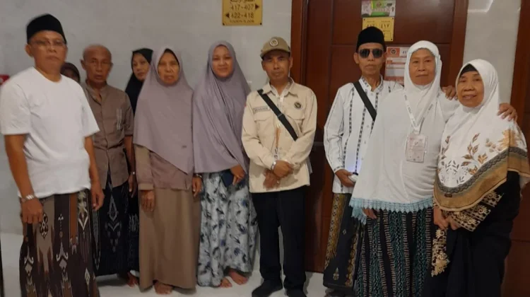 Ketua Kloter SUB 67 Visitasi Jemaah Usai Armuzna, Pastikan Kondisi Tetap Prima