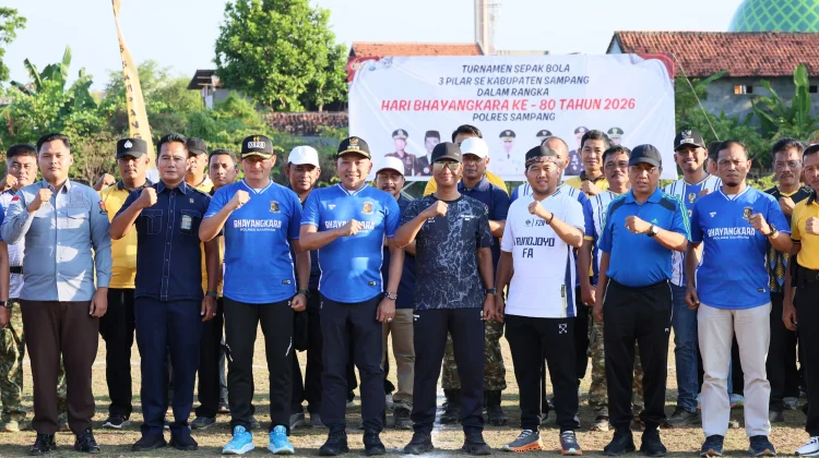 Bupati Sampang Buka Turnamen Sepak Bola Tiga Pilar Kapolres Cup 2026