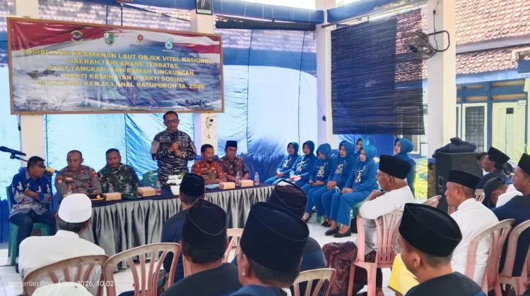 Lanal Batuporon Edukasi Nelayan dan Gelar Bakti Kesehatan