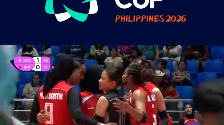Tren positif voli putri Indonesia terhenti 3-0 menghadapi Kazakhstan