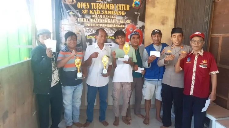 Turnamen Catur Terbuka Kapolsek Cup 2026 Meriah