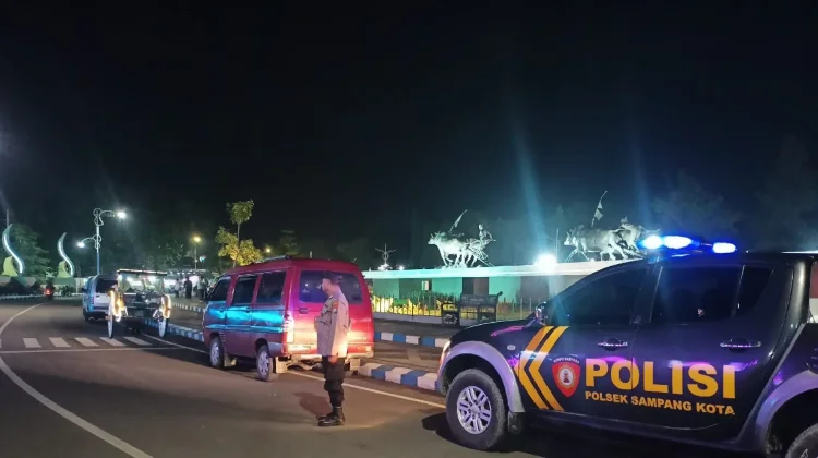 Polsek Sampang Kota Intensifkan Patroli Harkamtibmas