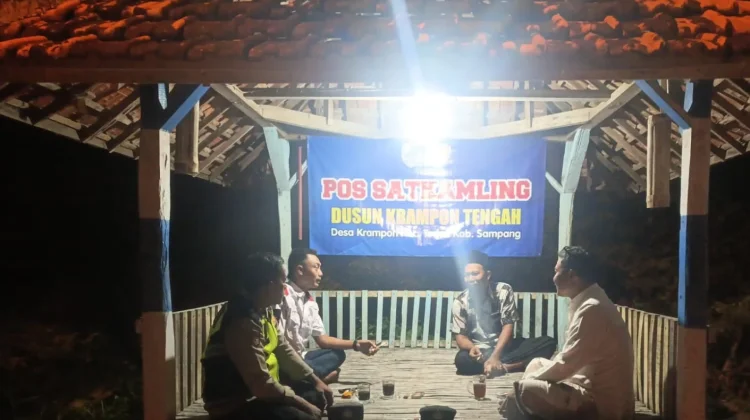 Polres Sampang Gelar Patroli Sambang Kamtibmas