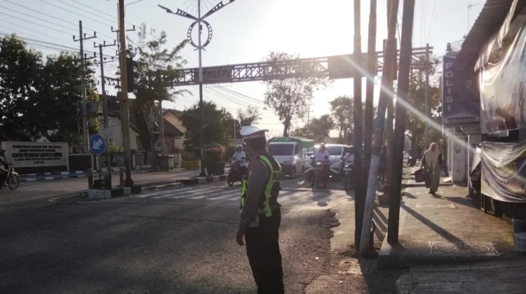 Satlantas Polres Sampang Giatkan Patroli Pagi